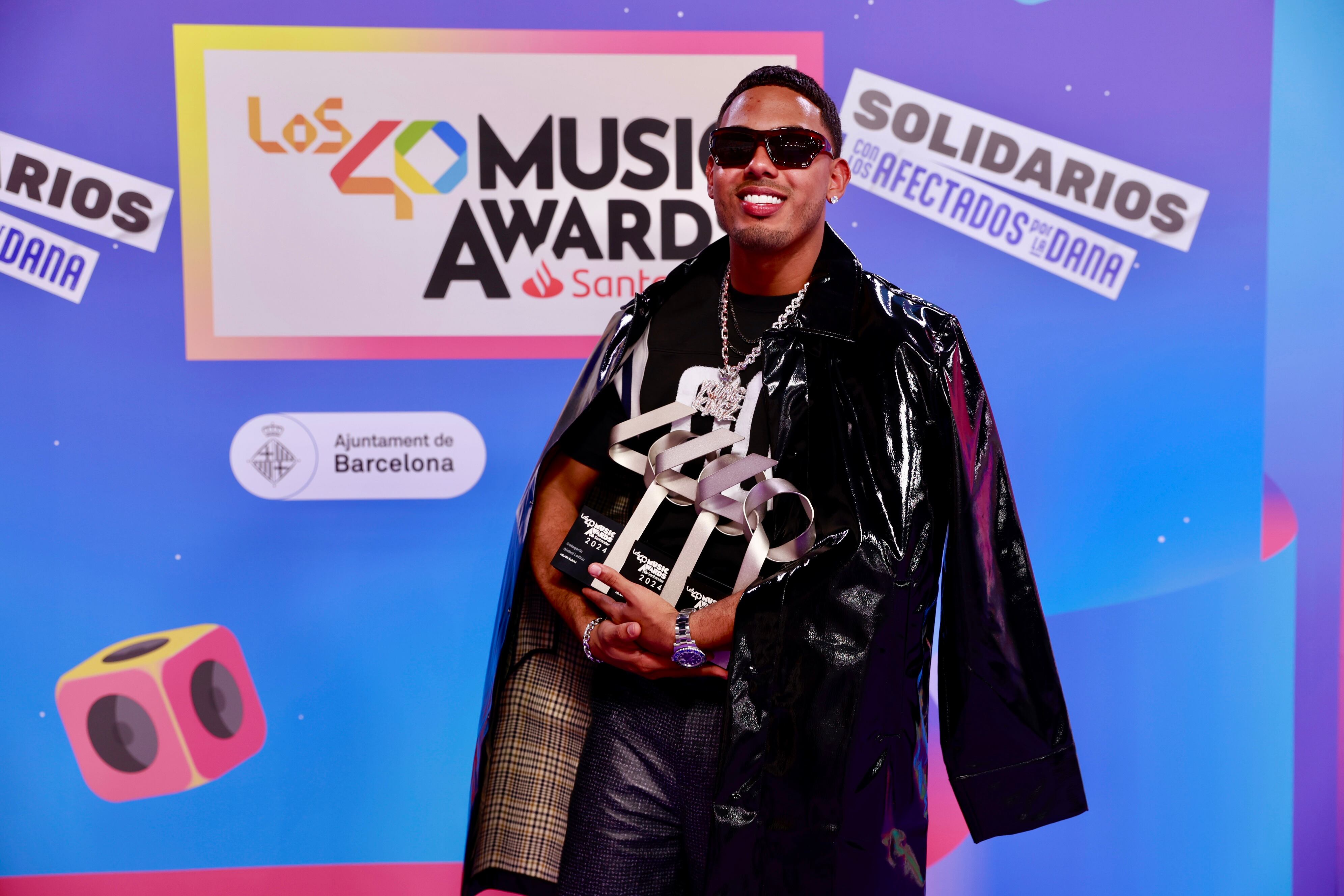 Myke Towers, ganador de LOS40 Music Awards Santander 2024 (Mejor Álbum, Mejor Artista/Productor urbano y Mejor Colaboración Urbana)