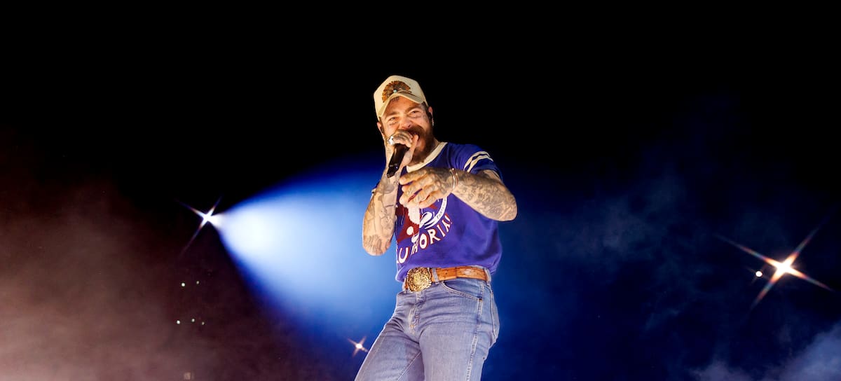 Post Malone en el 'Festival de Música y Arte del Valle de Coachella 2025'.