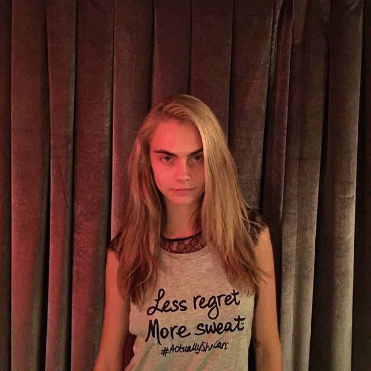 Cara Delevigne, la modelo del momento.
