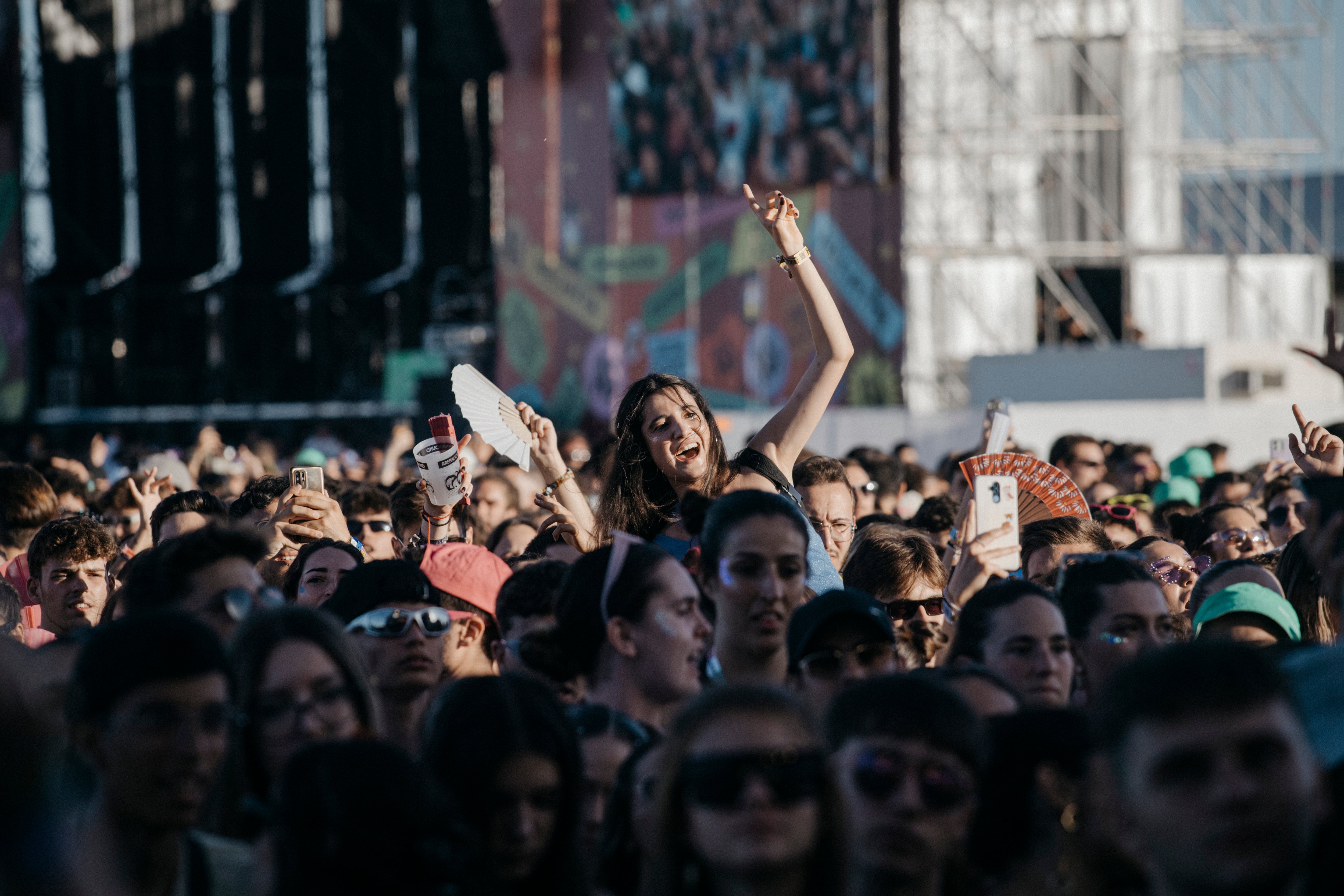 El público disfrutando del Arenal Sound Festival