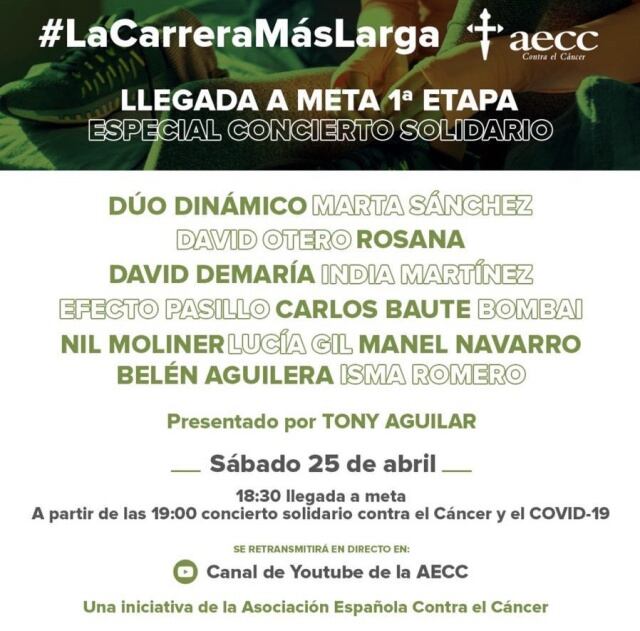 Cartel oficial de La Carrera Más Larga