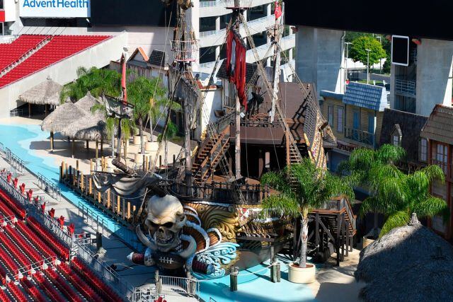 Buccaneer Cove, el barco pirata del Super Bowl LV