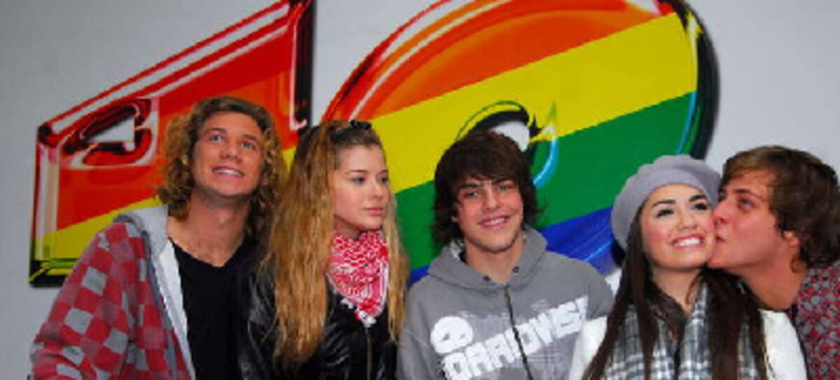 Asi llegaron los chicos de Teenangels
