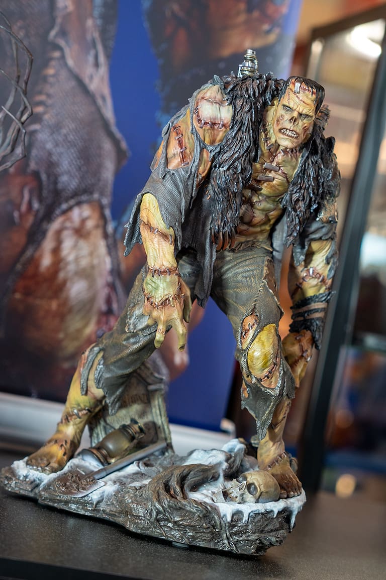 Figura de Frankenstein en San Diego Comic-Con Málaga.