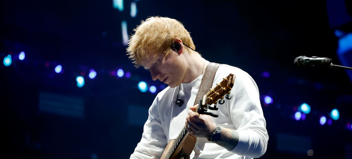 Ed Sheeran, en los iHeartRadio z100's Jingle Ball 2025.