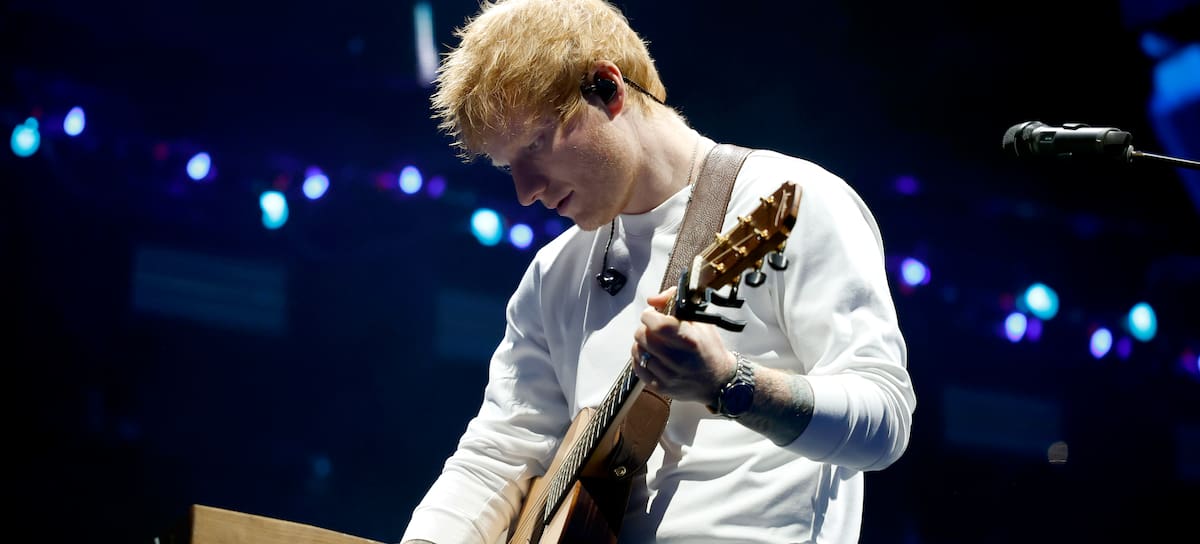 Ed Sheeran, en los iHeartRadio z100's Jingle Ball 2025.