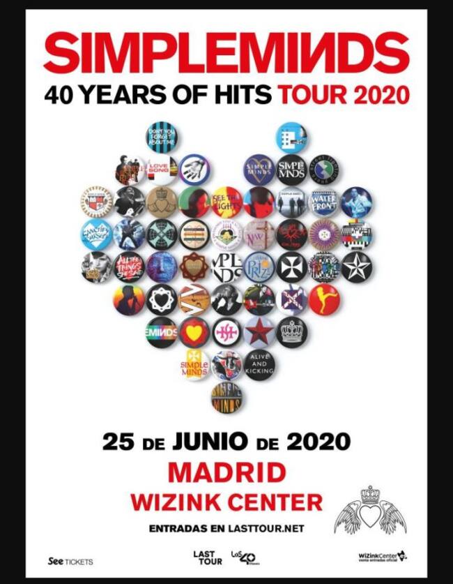 Simple Minds, en concierto.