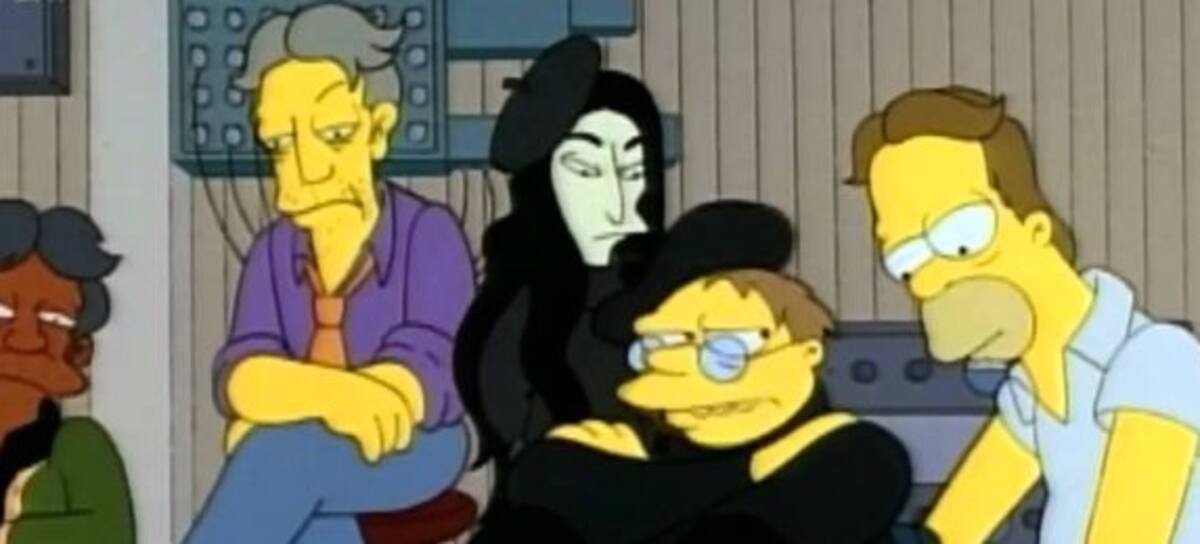 ¡Yoko Ono hizo real un chiste de Los Simpsons!