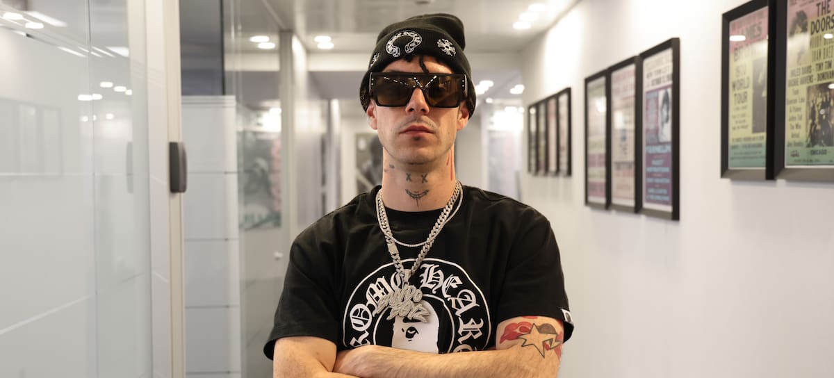 Kidd Keo en las instalaciones de LOS40.