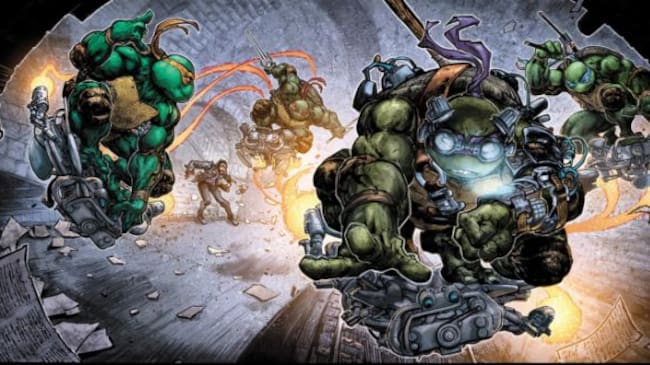 Vuelven las Tortugas Ninja.