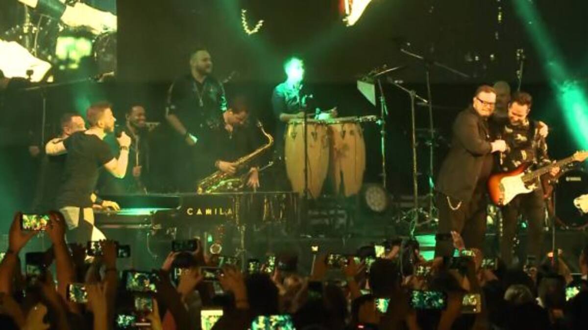 ¡Sin Bandera y Camila la rompieron en el Luna Park!