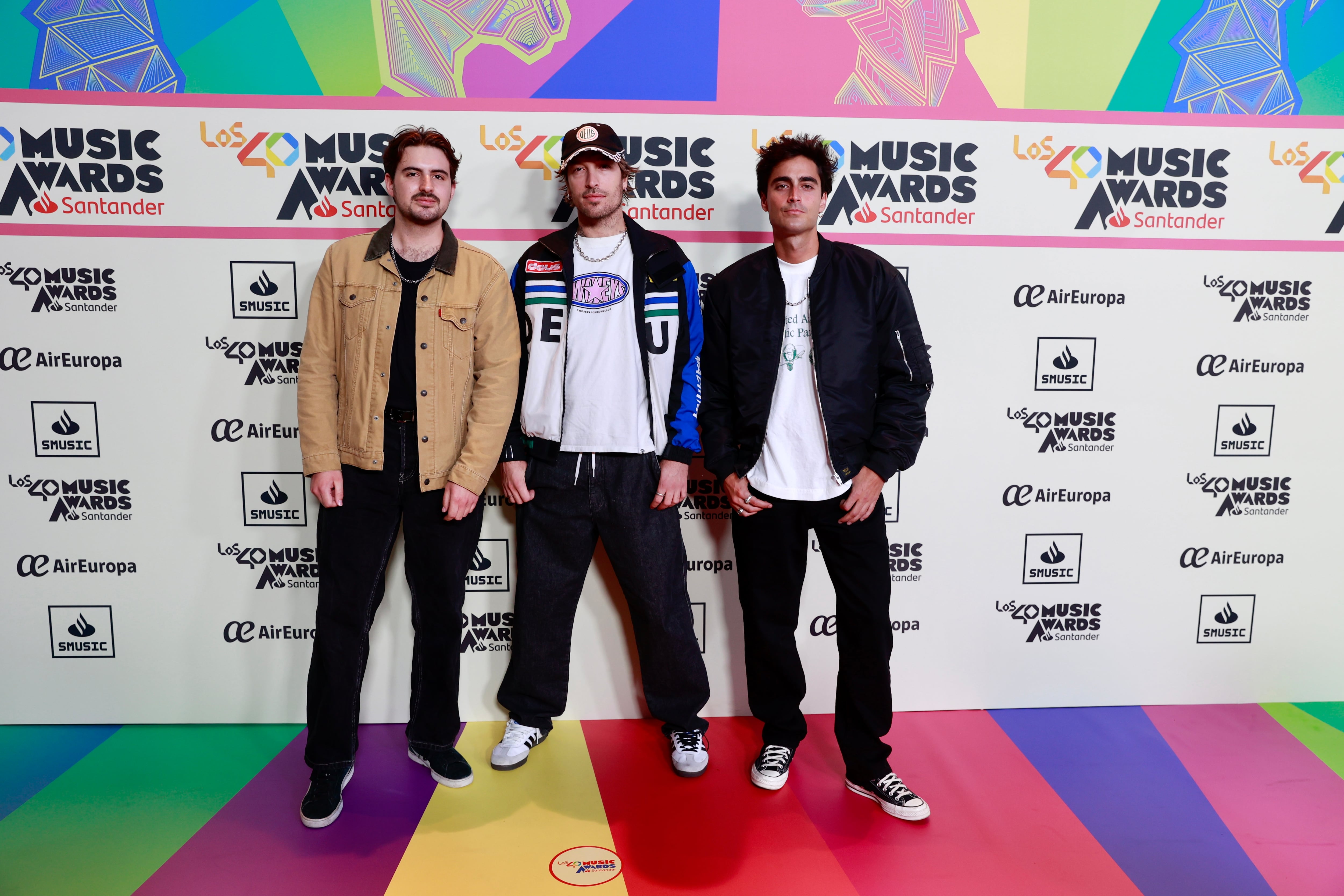 Marlon, en la cena de nominados de LOS40 Music Awards Santander 2023.