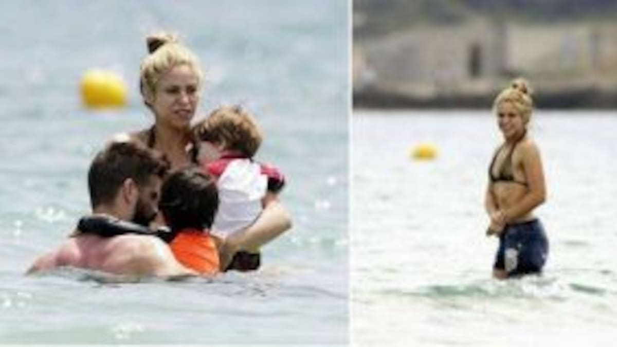 Las vacaciones "sin maquillaje" de shakira en Ibiza