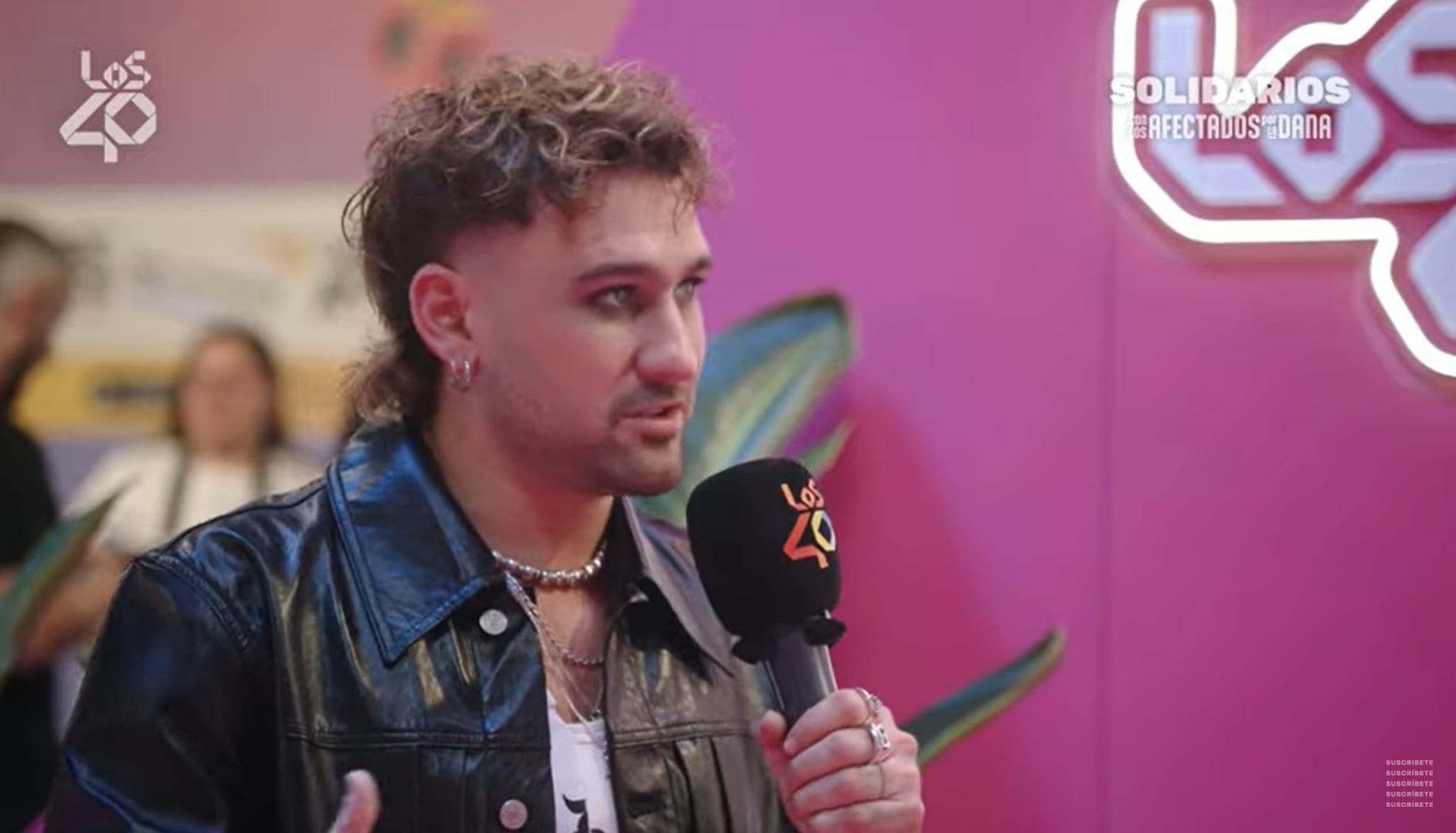 Dani Fernández en el Preshow de LOS40 Music Awards Solidarios 2024: "La música es mágica"