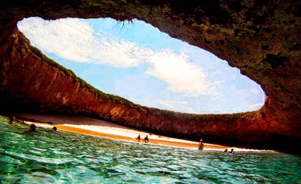 Playa Escondida, Islas Marietas, México