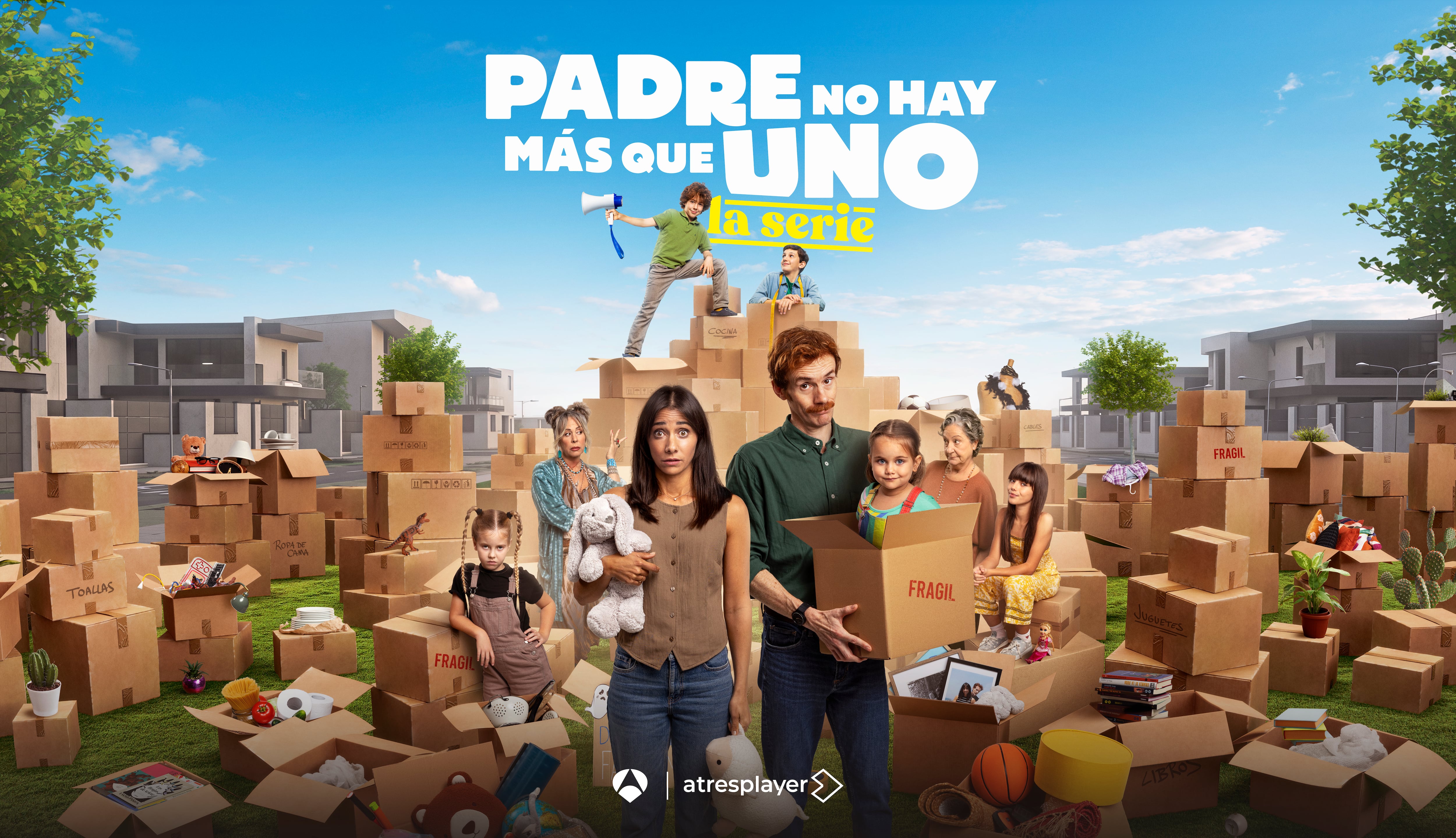 Póster oficial de &#039;Padre no hay más que uno, la serie&#039;