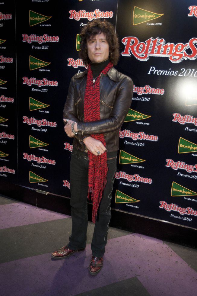 Enrique Bunbury en los Premios Rolling Stone 2010.