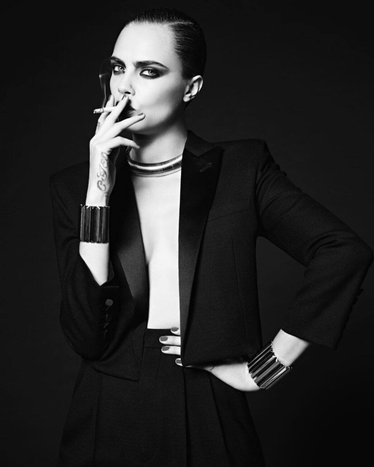 Cara Delevigne, la modelo del momento.