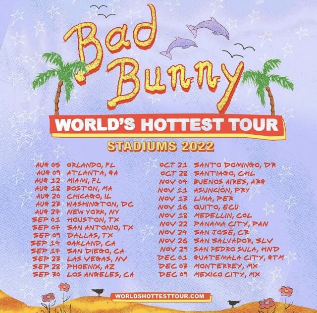 Bad Bunny World&#039;s Hottest Tour