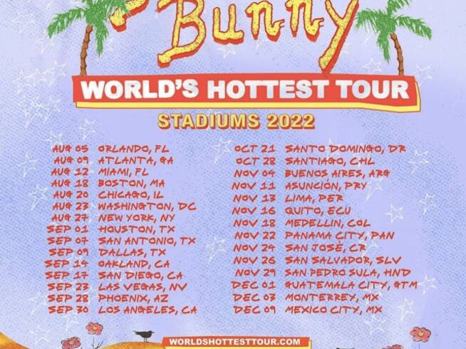Bad Bunny World&#039;s Hottest Tour