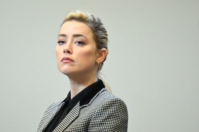 Amber Heard en el juicio