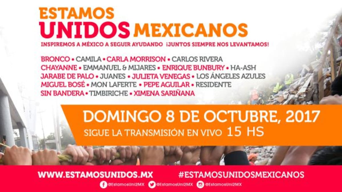 Concierto "Estamos Unidos Mexicanos"