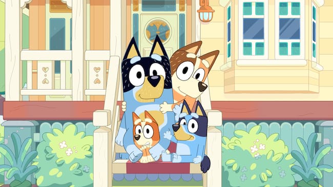 Bluey llega a Clan de TVE