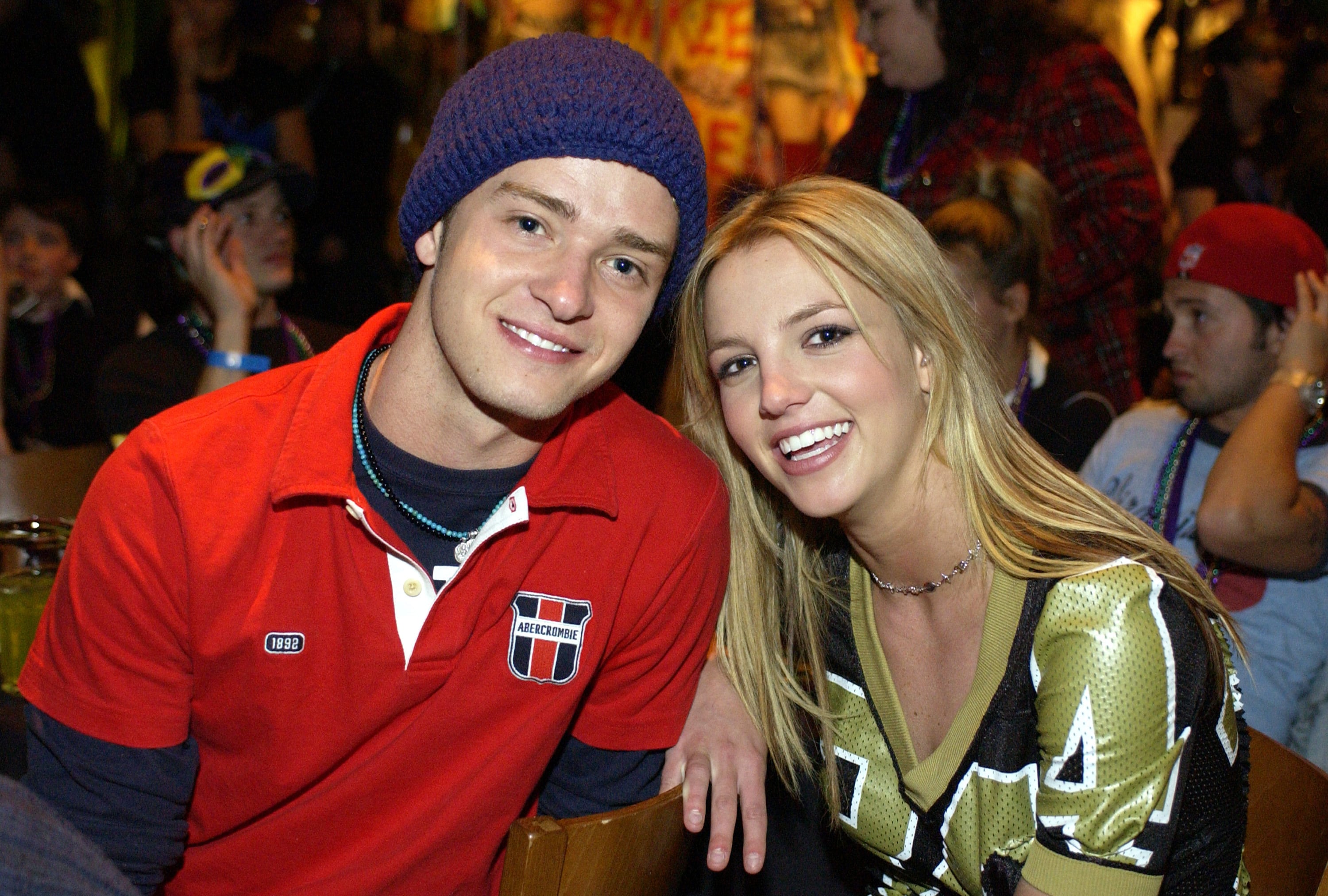 Britney Spears y Justin Timberlake en la Super Bowl XXXVI.