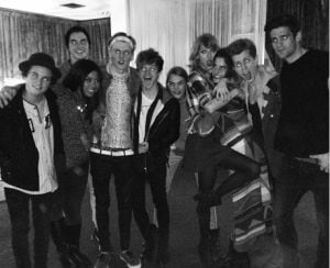 The Vamps, Cara Delevingne y Taylor Swift se lo han pasado muy bien juntos.