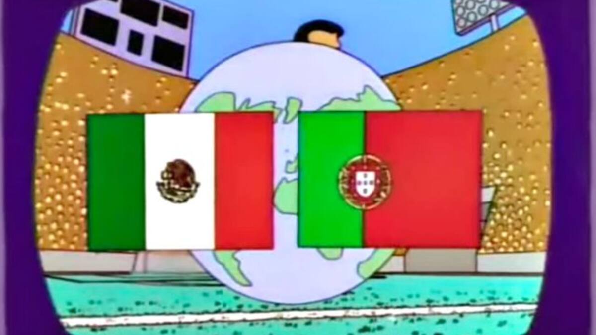 Los Simpson "predicen" que México y Portugal jugarán la final del Mundial