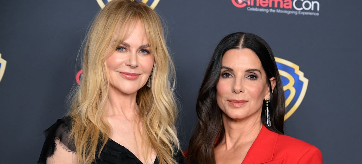 Nicole Kidman y Sandra Bullock en el CinemaCon en Las Vegas