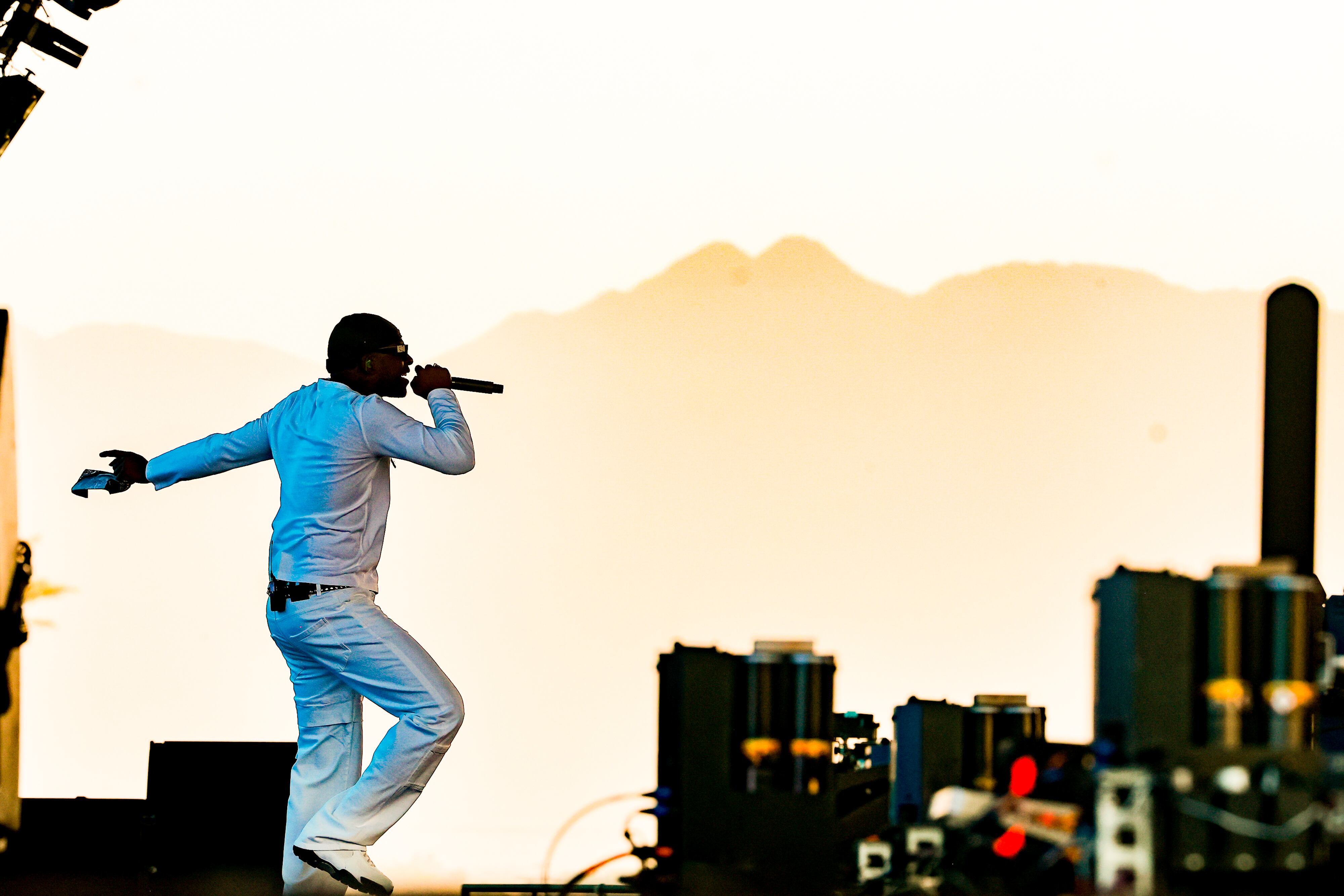 A este festival llegan artistas de todos los estilos y procedencias y buen ejemplo es este rapero británico de orígenes nigerianos.