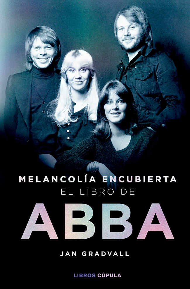 Portada de la biografía autorizada de ABBA.