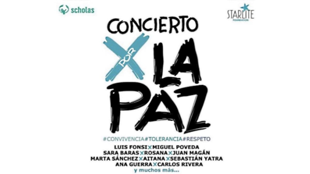 Concierto por la Paz en Madrid