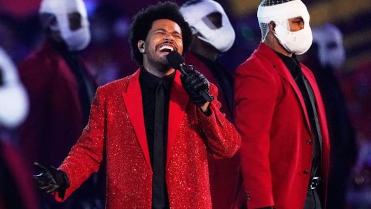 Así fue la increíble presentación de The Weeknd en el Super Bowl
