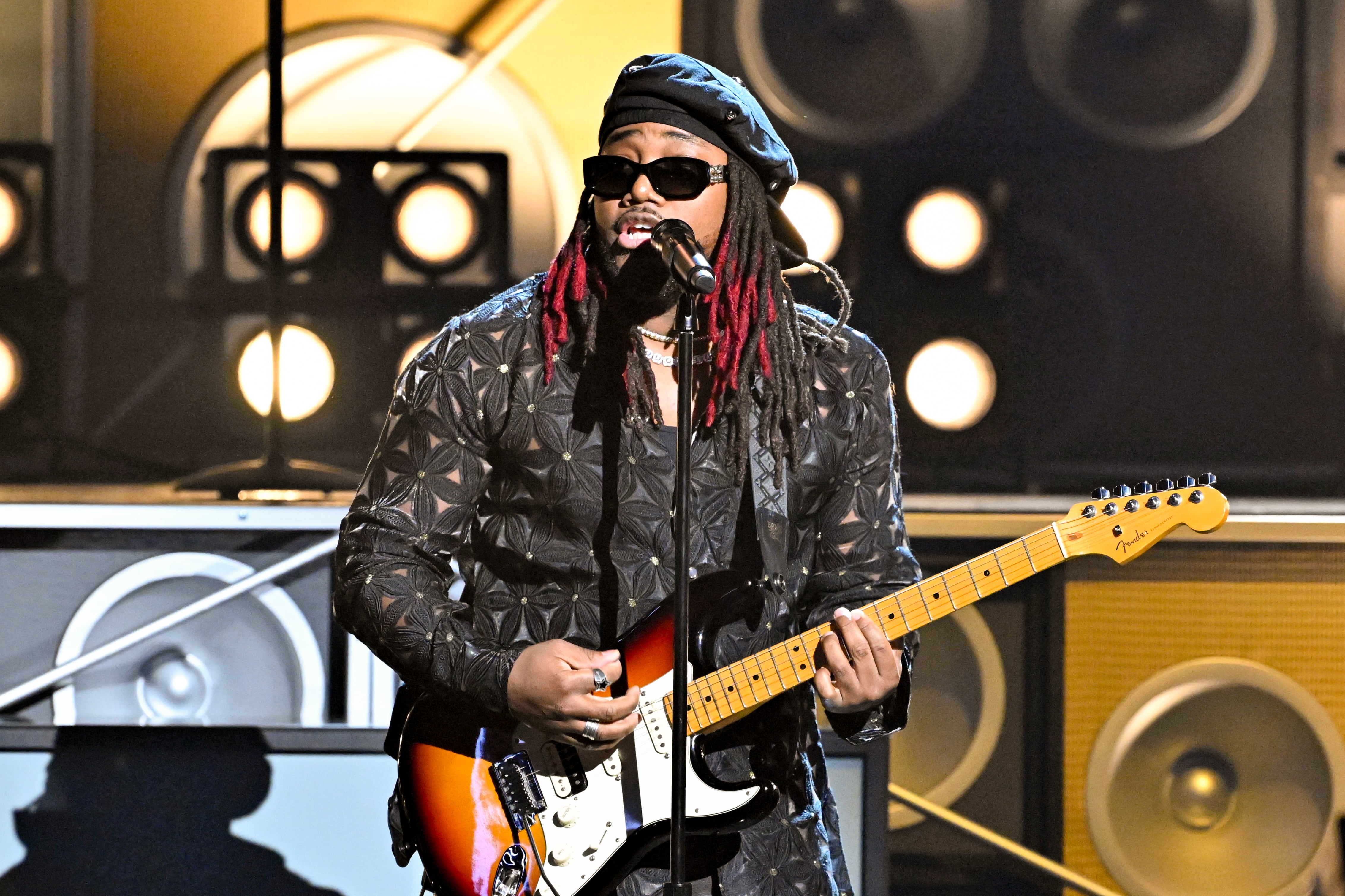 Leon Thomas en los BET Awards de 2025