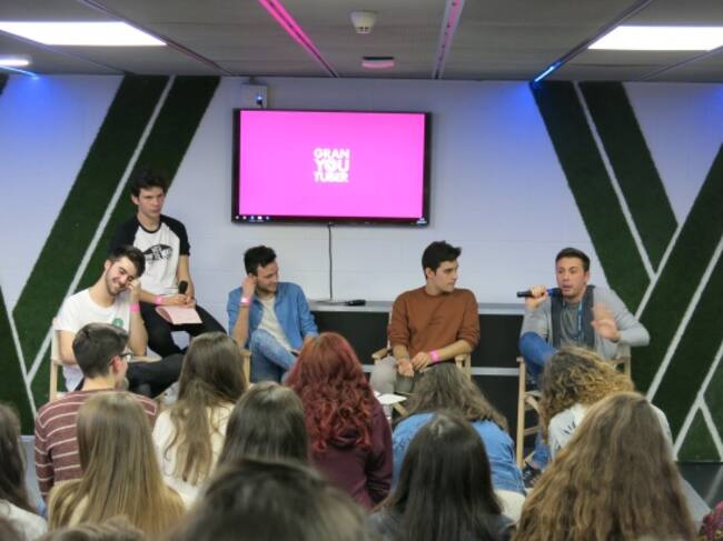 Los chicos de Gran Youtuber