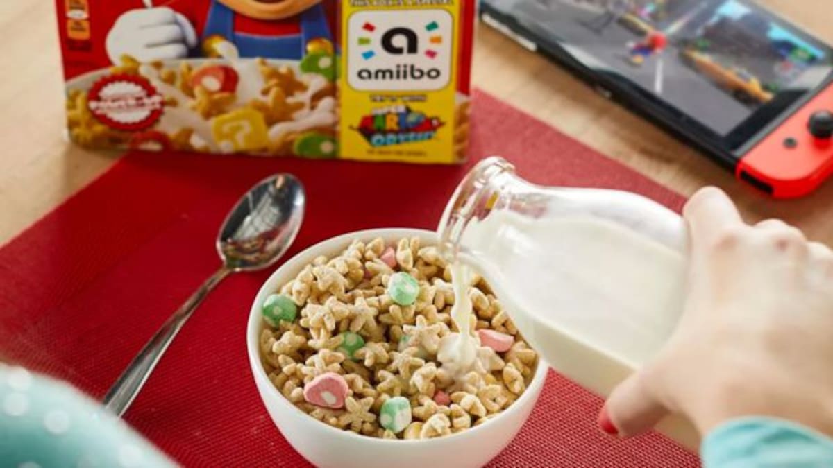 ¡Super Mario tendrá su propio cereal!
