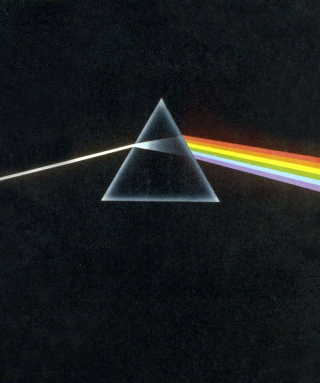 Portada del dico de Pink Floyd &#039;Dark Side Of The Moon&#039;, lanzado en 1973.