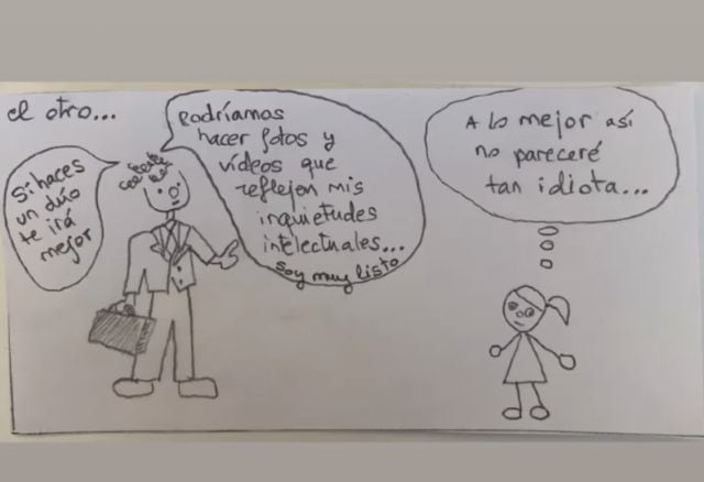 Dibujo que ha compartido Nena Daconte