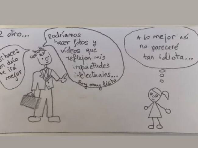 Dibujo que ha compartido Nena Daconte