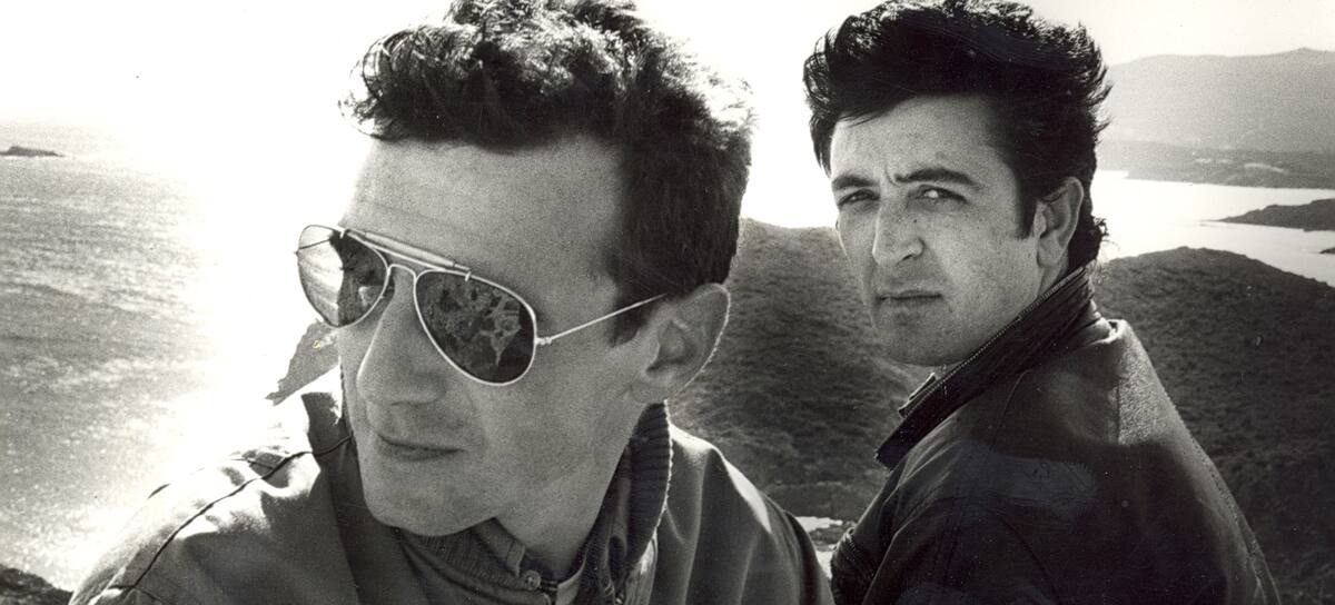 Manolo García y Quimi Portet en una fotografía promocional