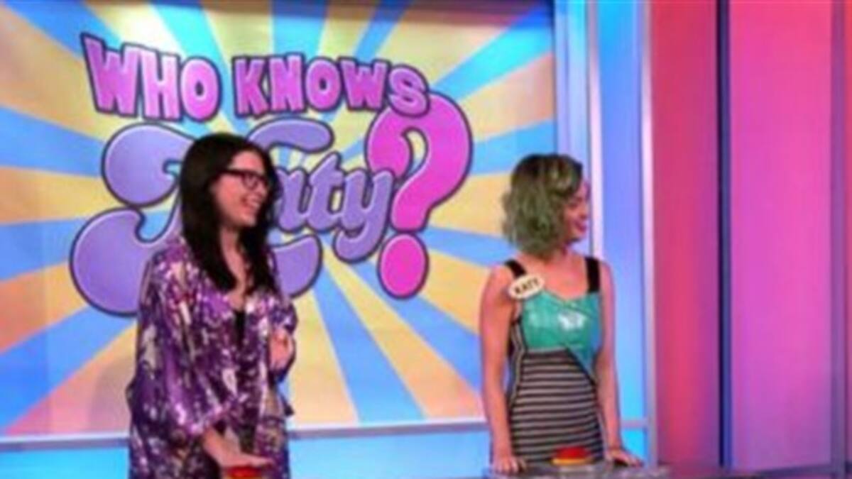 Katy Perry participó en una trivia sobre su vida