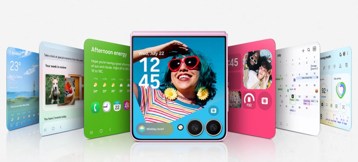 Los nuevos plegables de Samsung entran en escena.