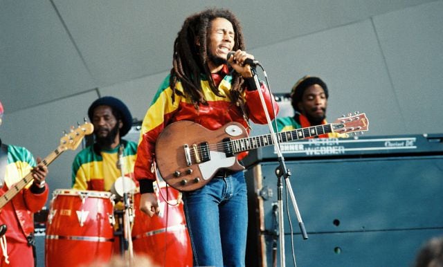 Bob Marley and the Wailers en Londres, Reino Unido el 7 de junio de 1980