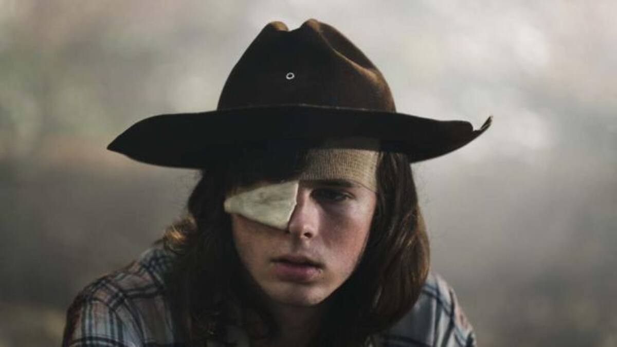 Carl se despide de "The Walking Dead"