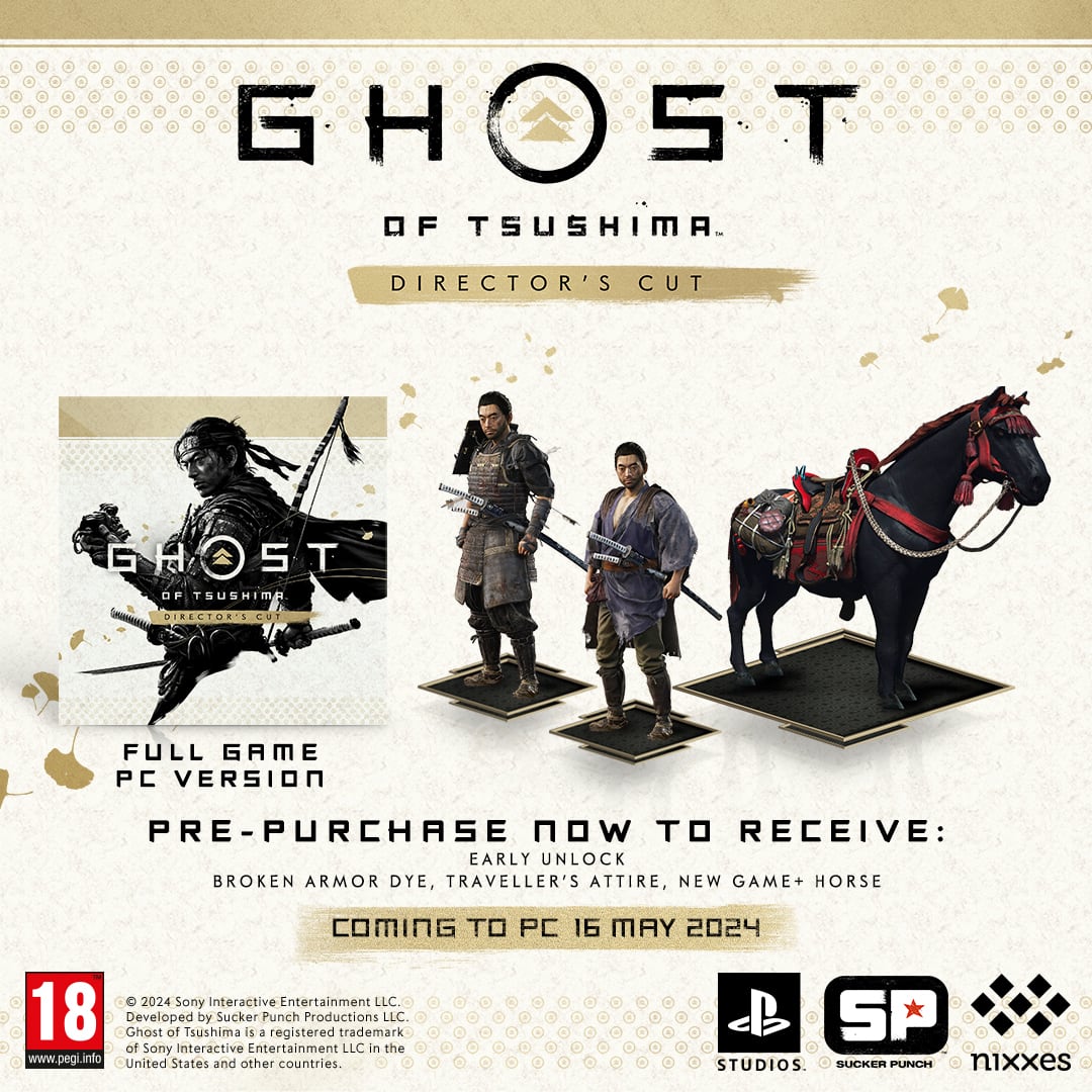 Imagen promocional de Ghost of Tsushima