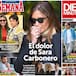 Las portadas de las revistas del corazón de hoy, miércoles 15 de abril: el dolor de Sara Carbonero y la confesión de Shakira