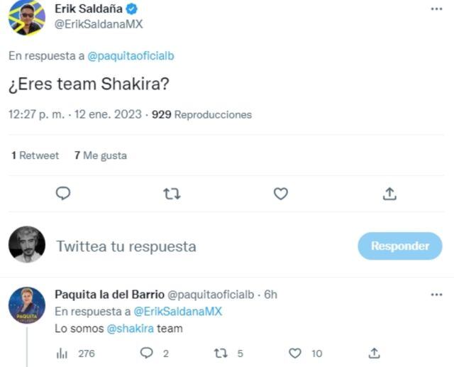 Paquita es team Shakira