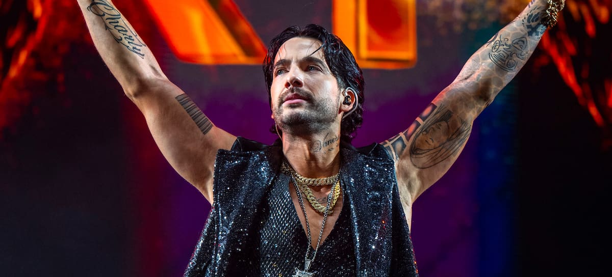 Carlos Torres en el concierto en el Movistar Arena de Madrid de la gira de 'La reina del flow 2026'.